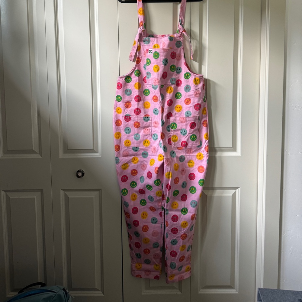 Lucy & Yak Happy Face Dungarees